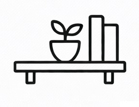 Kệ Treo Decor – Gọn Gàng, Thẩm Mỹ, Dễ Bố Trí